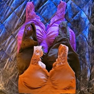 Rhonda Shear 3 pack Ahh Bra Large